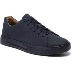 Sneakersy CLARKS - Un Costa Lace 261443017 Navy Nubuck. Niebieskie sneakersy męskie Clarks, bez zapięcia. W wyprzedaży za 319,00 zł.