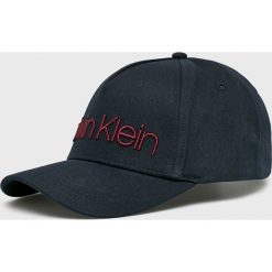 Calvin Klein - Czapka. Czarne czapki z daszkiem męskie Calvin Klein. Za 159,90 zł.