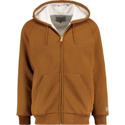Carhartt WIP Bluza rozpinana hamilton brown. Pomarańczowe kardigany męskie marki Carhartt WIP, m, bez wzorów, z bawełny, bez kołnierzyka, bez rękawów, bez kaptura. W wyprzedaży za 405,30 zł.