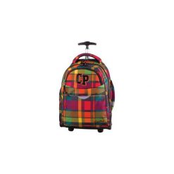 Plecak szkolny na kółkach CoolPack Rapid Sunset Check 618. Brązowe plecaki męskie marki CoolPack, z kauczuku, biznesowe. Za 174,90 zł.