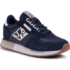 Sneakersy NAPAPIJRI - Vicky NP0A4ET51 Blu Marine 761. Niebieskie półbuty damskie Napapijri, z zamszu. W wyprzedaży za 339,00 zł.