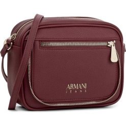 Torebka ARMANI JEANS - 922241 7A788 02692 Burgundy. Czerwone torebki klasyczne damskie marki Armani Jeans, z jeansu. W wyprzedaży za 389,00 zł.