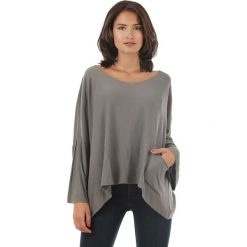 Sweter w kolorze antracytowym. Szare bez kategorii L'étoile du cachemire, z kaszmiru, z okrągłym kołnierzem. W wyprzedaży za 129,95 zł.