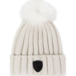 Czapka HELLY HANSEN - Limelight Beanie 67156-011 Offwhite. Białe czapki damskie Helly Hansen, bez wzorów, z wełny. Za 149,00 zł.