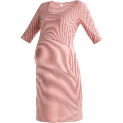 Sukienki: Boob EVA STRIPED DRESS Sukienka z dżerseju tofu/faded rose