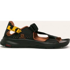 Salomon - Sandały Tech Sandal. Czarne kapcie męskie Salomon, z gumy, bez zapięcia. W wyprzedaży za 299,90 zł.