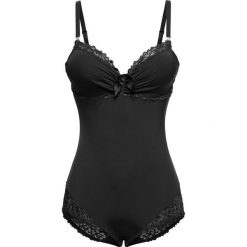 Body bonprix czarny. Czarne bluzki body bonprix, z haftami, z koronki. Za 89,99 zł.