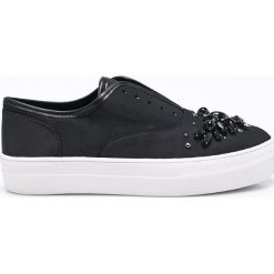 Steve Madden - Trampki. Czarne trampki damskie slip on marki Steve Madden, z gumy. W wyprzedaży za 239,90 zł.