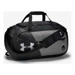 Under Armour Undeniable 4.0 Medium Torba sportowa Czarny Szary. Szare torby męskie na ramię Under Armour, w paski, z poliesteru, sportowe. Za 240,95 zł.