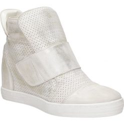 Sneakersy casu 2350/dz. Żółte sneakersy damskie Casu, ze skóry. W wyprzedaży za 159,99 zł.