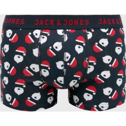 Jack & Jones - Bokserki. Czarne bokserki męskie Jack & Jones, z bawełny. Za 59,90 zł.