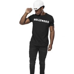 T-shirty męskie z nadrukiem: T-shirt w kolorze czarnym