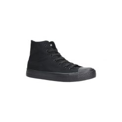 Buty Casu Czarne wysokie trampki sznurowane 082. Czarne trampki i tenisówki damskie marki Casu, na sznurówki. Za 69,99 zł.