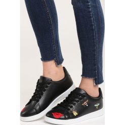 Buty sportowe damskie: Czarne Buty Sportowe Kisses