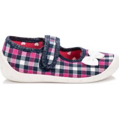 Buciki niemowlęce: RAWEKS Buty domowe w kratkę ROSE