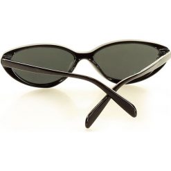 Nowoczesne okulary przeciwsłoneczne mazzini kocie oko czarny. Czarne okulary przeciwsłoneczne damskie LOOKS STYLE EYEWAER, klasyczne. W wyprzedaży za 59,90 zł.