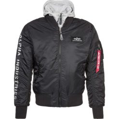 Alpha Industries SE Kurtka przejściowa black/grey. Czarne kurtki męskie Alpha Industries, na zimę, xxl, bez wzorów, z poliamidu, eleganckie. Za 659,00 zł.