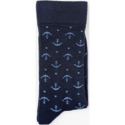 Skarpety anchor granatowy 0001. Niebieskie skarpetki męskie Recman. Za 19,90 zł.
