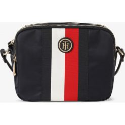 Tommy Hilfiger - Damska torebka na ramię – Poppy Crossover Corp, niebieski. Niebieskie torebki klasyczne damskie TOMMY HILFIGER, bez wzorów, sportowe, na ramię, bez dodatków. Za 279,95 zł.