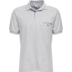 Lacoste Koszulka polo argent chine. Szare koszulki męskie Lacoste, m, bez wzorów, z bawełny, polo, bez rękawów. Za 419,00 zł.