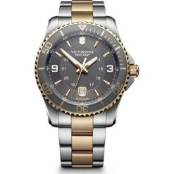 VICTORINOX PROMOCJA ZEGAREK SWISS ARMY 249126. Niebieskie zegarki męskie Victorinox, ze stali. W wyprzedaży za 1720,00 zł.