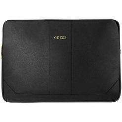 Guess Futerał Na Laptopa gucs13tbk Saffiano Black 13" gucs13tbk. Czarne torby na laptopa marki Guess, z aplikacjami, ze skóry. W wyprzedaży za 108,00 zł.