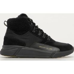 Gant - Buty Cocoville. Czarne buty sportowe damskie GANT, ze skóry. Za 559,90 zł.
