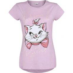 Aristocats Looking Cute & Feeling Great Koszulka damska różowy. Różowe koszulki damskie marki Aristocats, xl, z nadrukiem, klasyczne, z okrągłym kołnierzem, z krótkim rękawem. Za 99,90 zł.
