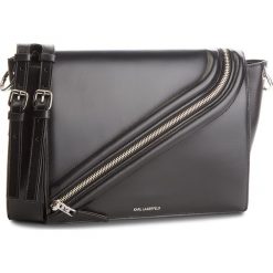 Torebka KARL LAGERFELD - 81KW3068 Black. Czarne listonoszki damskie marki KARL LAGERFELD, ze skóry. W wyprzedaży za 879,00 zł.