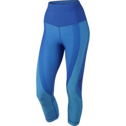 Legginsy sportowe damskie: legginsy damskie 3/4 NIKE ZONED SCULPT CAPRI / 810967-455