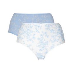 Cellbes Figi 4 Pack niebieski biały female niebieski/biały 54/56. Niebieskie figi damskie Cellbes, w kwiaty, z bawełny. W wyprzedaży za 75,00 zł.