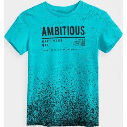 T-shirt chłopięcy (122-164). T-shirty chłopięce bez wzorów, z bawełny, bez rękawów. Za 24,99 zł.