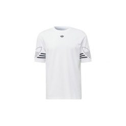 T-shirty z krótkim rękawem adidas Koszulka Outline. Białe koszulki męskie Adidas, m, bez wzorów, bez kołnierzyka, krótkie. Za 129,00 zł.