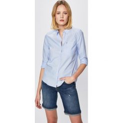 Tommy Jeans - Koszula. Białe bluzki damskie s, z bawełny, klasyczne. Za 349,90 zł.