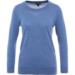 J.CREW TIPPI Sweter lagoon. Niebieskie bluzy damskie marki J.CREW, xl, bez wzorów, z wełny, bez rękawów, bez kaptura. Za 419,00 zł.