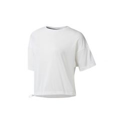 T-shirty z krótkim rękawem Reebok Sport Koszulka TRAINING ESSENTIALS. Białe bluzki sportowe damskie marki Reebok Sport, l, z krótkim rękawem. Za 129,00 zł.