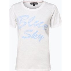 Franco Callegari - T-shirt damski, beżowy. Brązowe t-shirty damskie Franco Callegari, z nadrukiem. Za 59,95 zł.