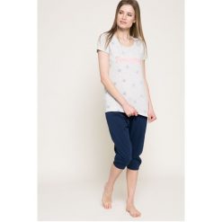 Henderson Ladies - Piżama. Szare piżamy damskie marki Henderson Ladies, l, z nadrukiem, z bawełny. W wyprzedaży za 69,90 zł.