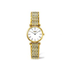 LONGINES LA GRANDE CLASSIQUE L4.209.2.11.7. Białe zegarki damskie LONGINES, ze stali. Za 4380,00 zł.