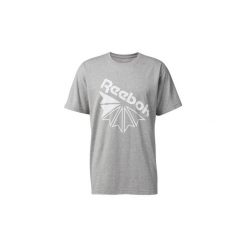 T-shirty z krótkim rękawem Reebok Classic Koszulka Classics Graphic. Szare koszulki damskie Reebok Classic, s, bez wzorów, bez kołnierzyka, krótkie. Za 99,95 zł.