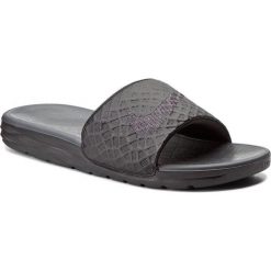 Klapki NIKE - Benassi Solarsoft 705474 091 Black/Anthracite. Czarne chodaki męskie Nike, z materiału. Za 139,99 zł.