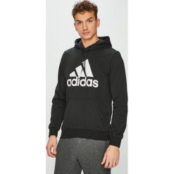 Adidas Performance - Bluza. Czarne bluzy męskie adidas Performance, s, z nadrukiem, z bawełny, z kapturem, bez rękawów, z kapturem. W wyprzedaży za 179,90 zł.