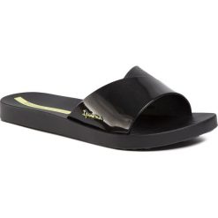 Klapki IPANEMA - Fresh Fem 26366 Black/Black 20766. Czarne klapki damskie Ipanema, bez wzorów, z tworzywa sztucznego, bez obcasa. Za 79,99 zł.