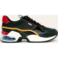 Karl Lagerfeld - Buty. Różowe buty sportowe damskie KARL LAGERFELD, bez wzorów, ze skóry, sportowe. Za 999,90 zł.