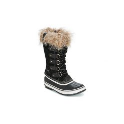 Śniegowce Sorel JOAN OF ARCTIC. Czarne kozaki damskie marki Sorel, bez zapięcia. Za 639,99 zł.