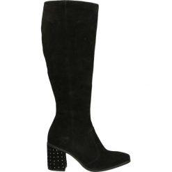 Kozaki - 269301 NERO. Czarne buty zimowe damskie Venezia, ze skóry. Za 399,00 zł.
