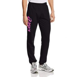 Spodnie sportowe "Pant Sigma" w kolorze czarnym. Czarne spodnie męskie Asics, s, z nadrukiem, sportowe. W wyprzedaży za 65,95 zł.