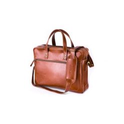Skórzana Torba Na Laptopa Solier SL05 Newbridge Vintage Brąz. Brązowe torby na laptopa marki Solier, ze skóry, matowe. Za 579,00 zł.