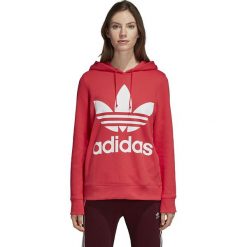 Bluza adidas Trefoil (DH3136). Czerwone bluzy damskie Adidas, bez wzorów, z bawełny, bez rękawów, bez kaptura. Za 223,99 zł.