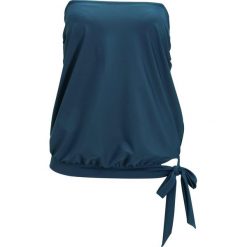 Top tankini oversize bonprix ciemnoniebieski. Niebieskie stroje kąpielowe damskie bonprix, bez wzorów. Za 89,99 zł.
